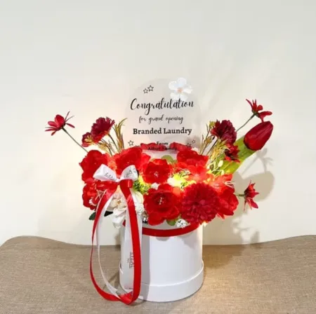 Bloom Box Akrilik Ucapan Grand Opening Simalungun